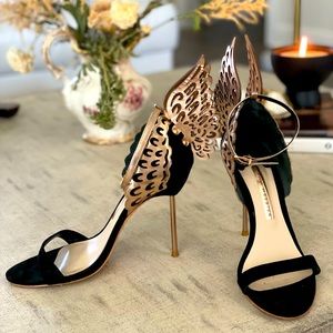 Sophia Webster sexy evening shoe with dramatic detail. US size 7 (37)